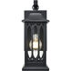 Mallorey 1 Light 13.35 inch Powder Coated Black Outdoor Wall Sconce